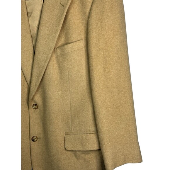 Vintage Brooks Brothers Camel Hair Sport Coat 44R Classic 2 Button Made In USA - Picture 2 of 11